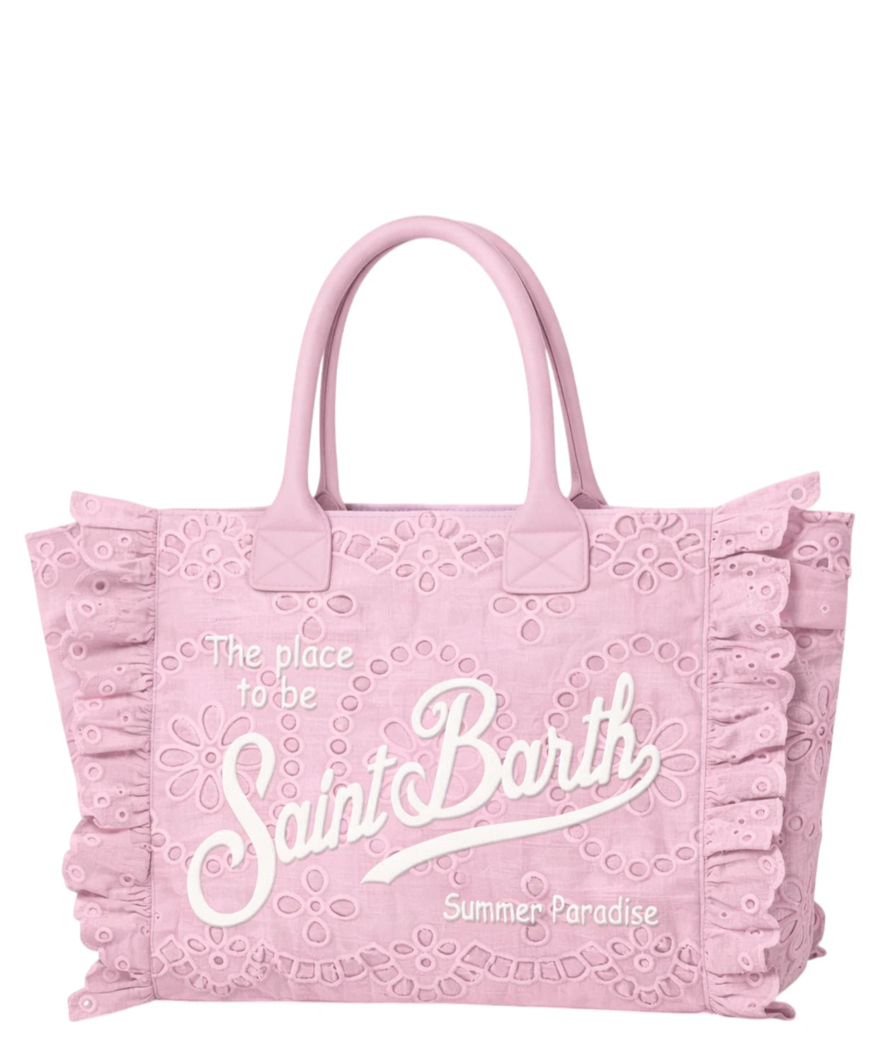 Sac Vanity MC2 Saint Barth en dentelle Sangallo