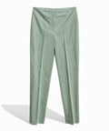 Pantalone Piega Centrale Verde Salvia Blubianco