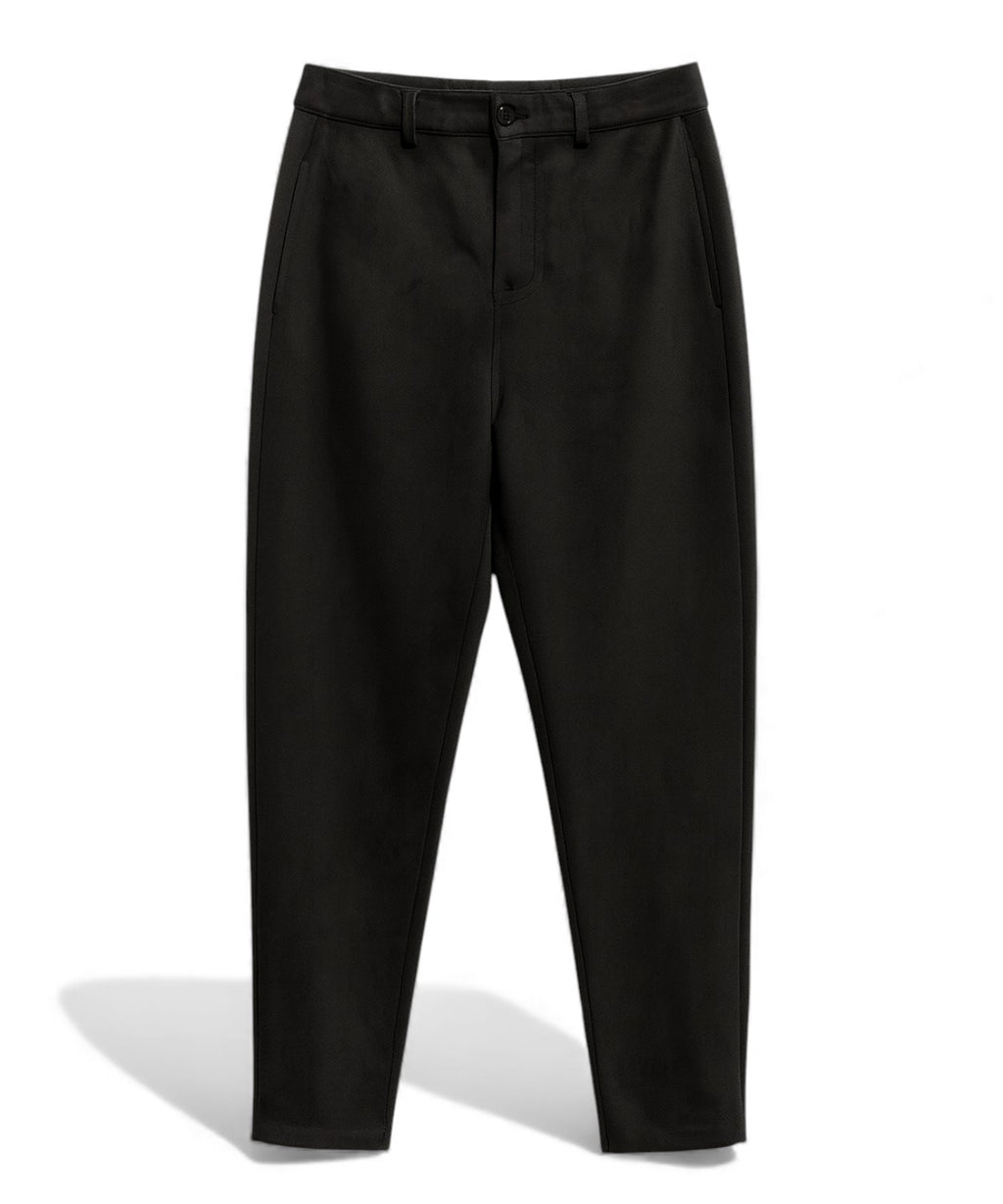 Pantalon Tricot chic avec Plis Centraux