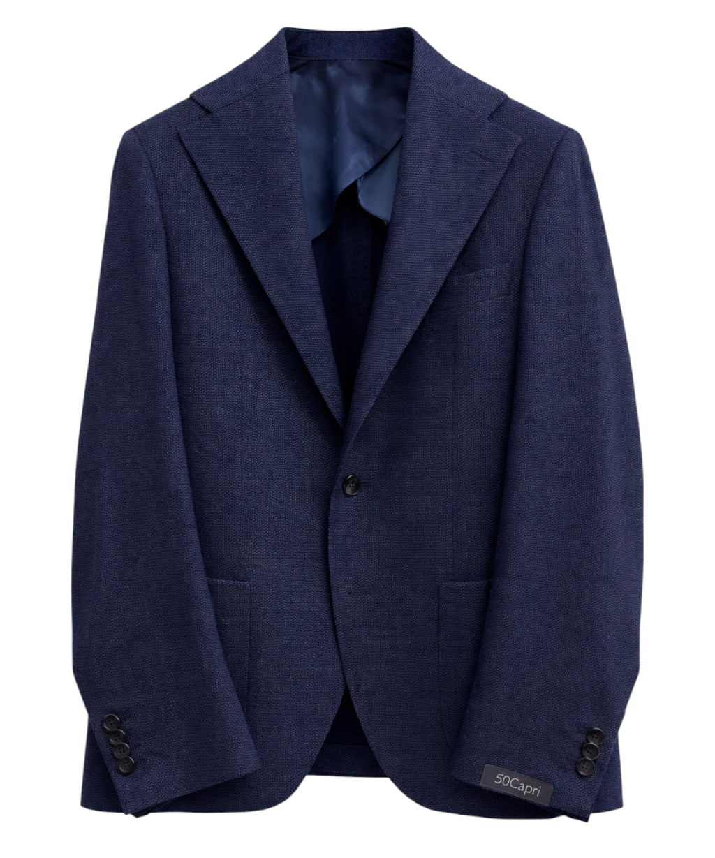 Veste Monopont G. Capri en Piqué Mélangé Laine