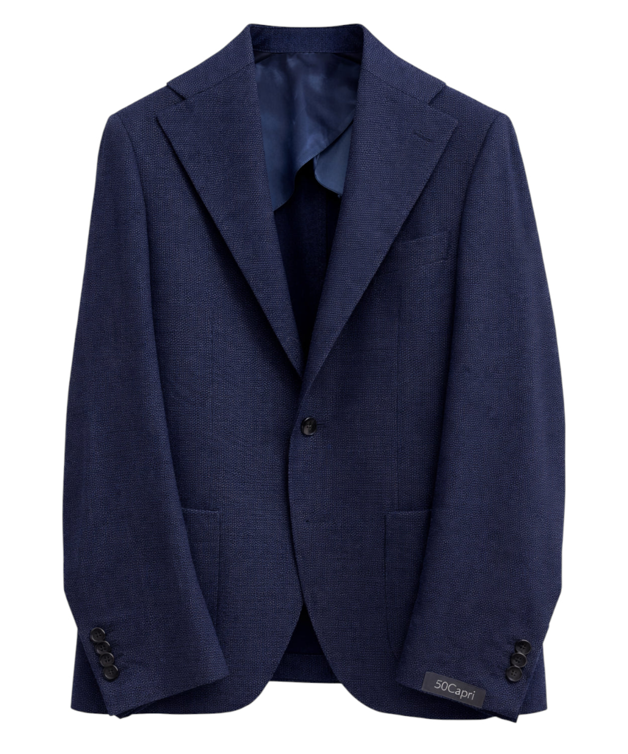 Giacca Monopetto G. Capri in Piqué Misto Lana