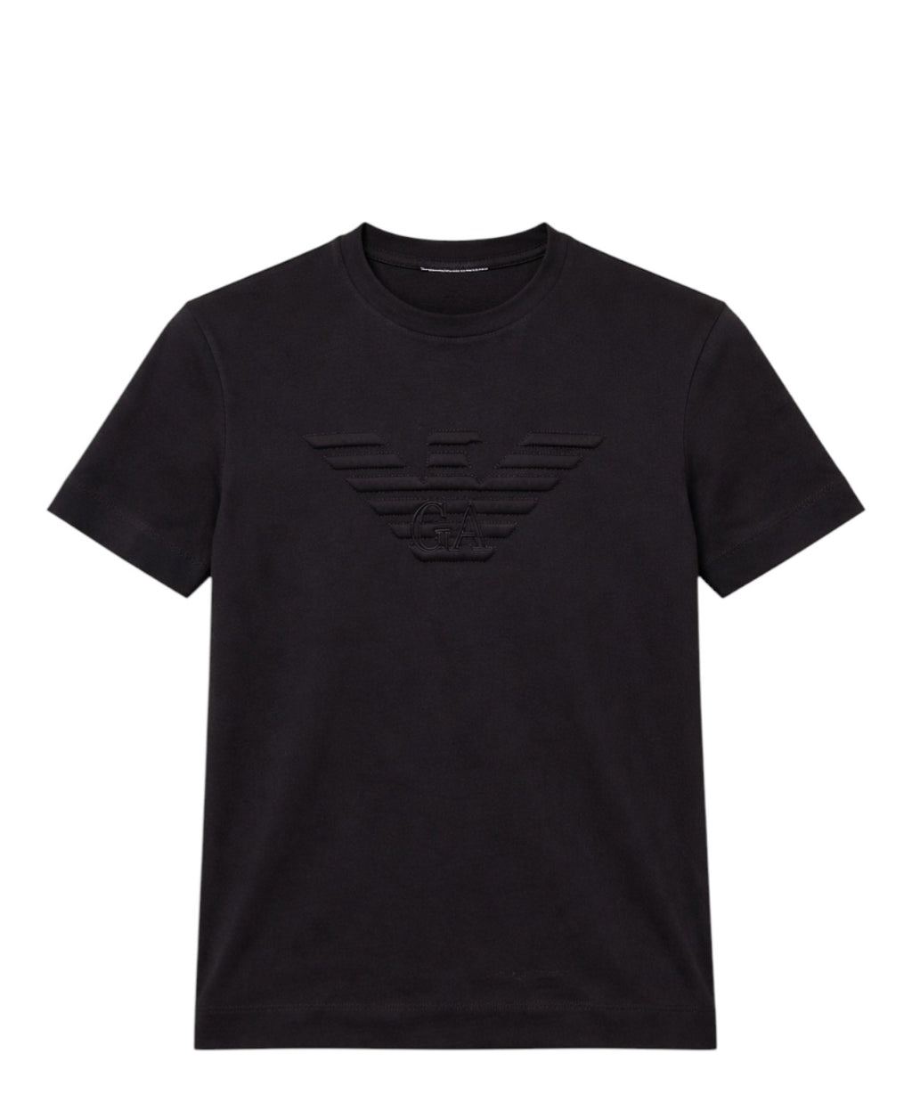T-shirt Emporio Armani homme coupe ajustée en coton avec logo en relief