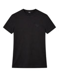 T-shirt Slim Fit con Logo Emporio Armani in Rilievo sul Petto