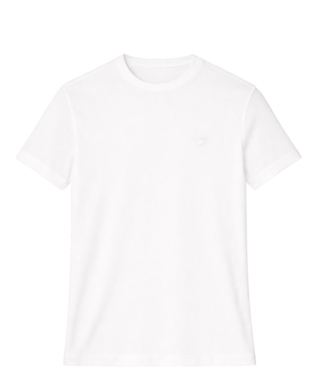 T-shirt slim fit Emporio Armani en modal avec logo brodé