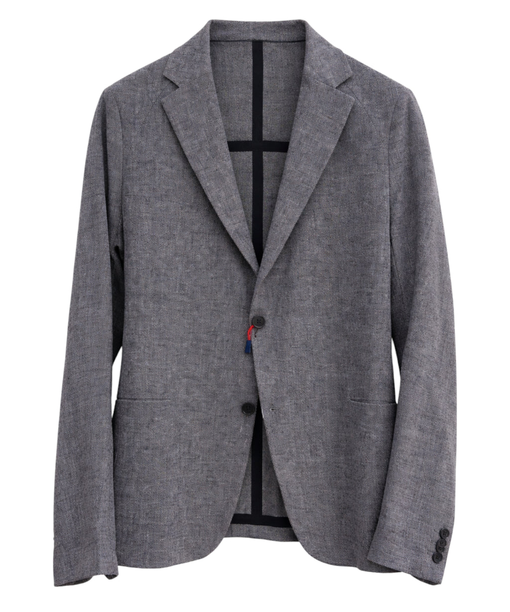 Veste Monopont Lardini en Coton Élégant