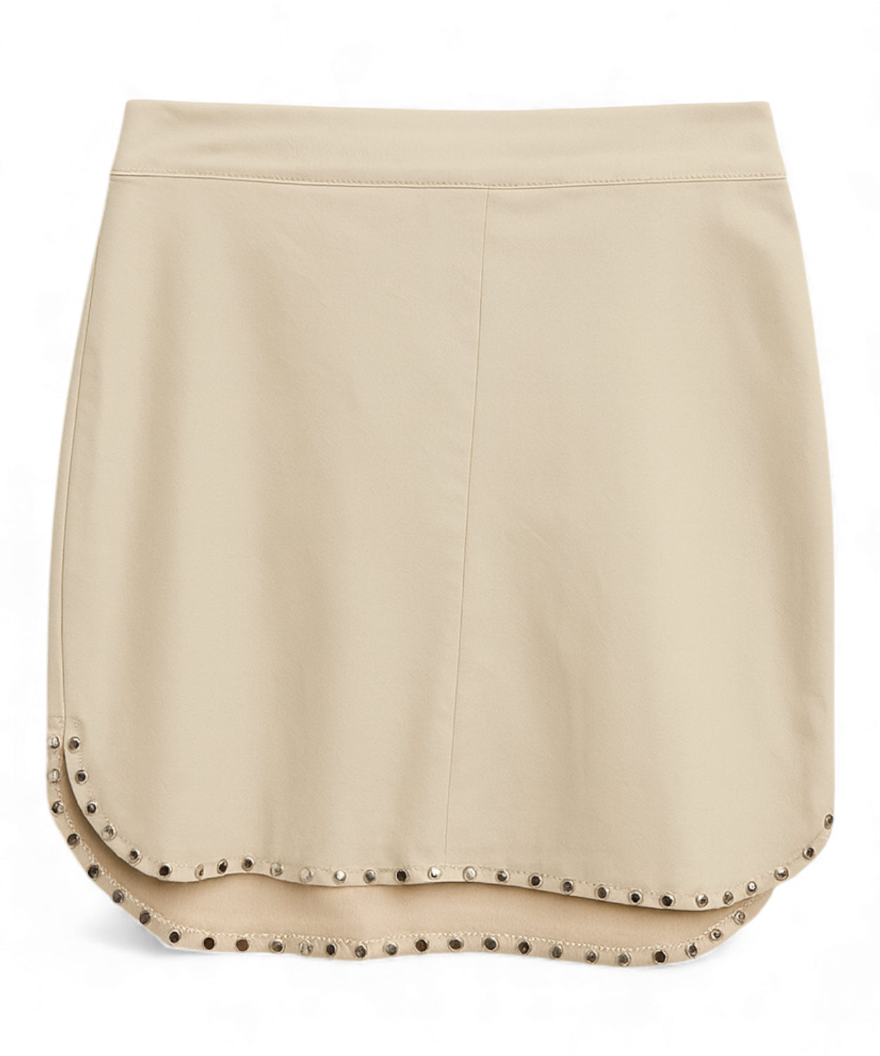 Gonna Ecopelle con Borchie