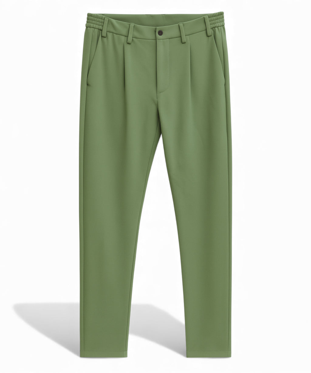 Pantalons Verts avec Pinces