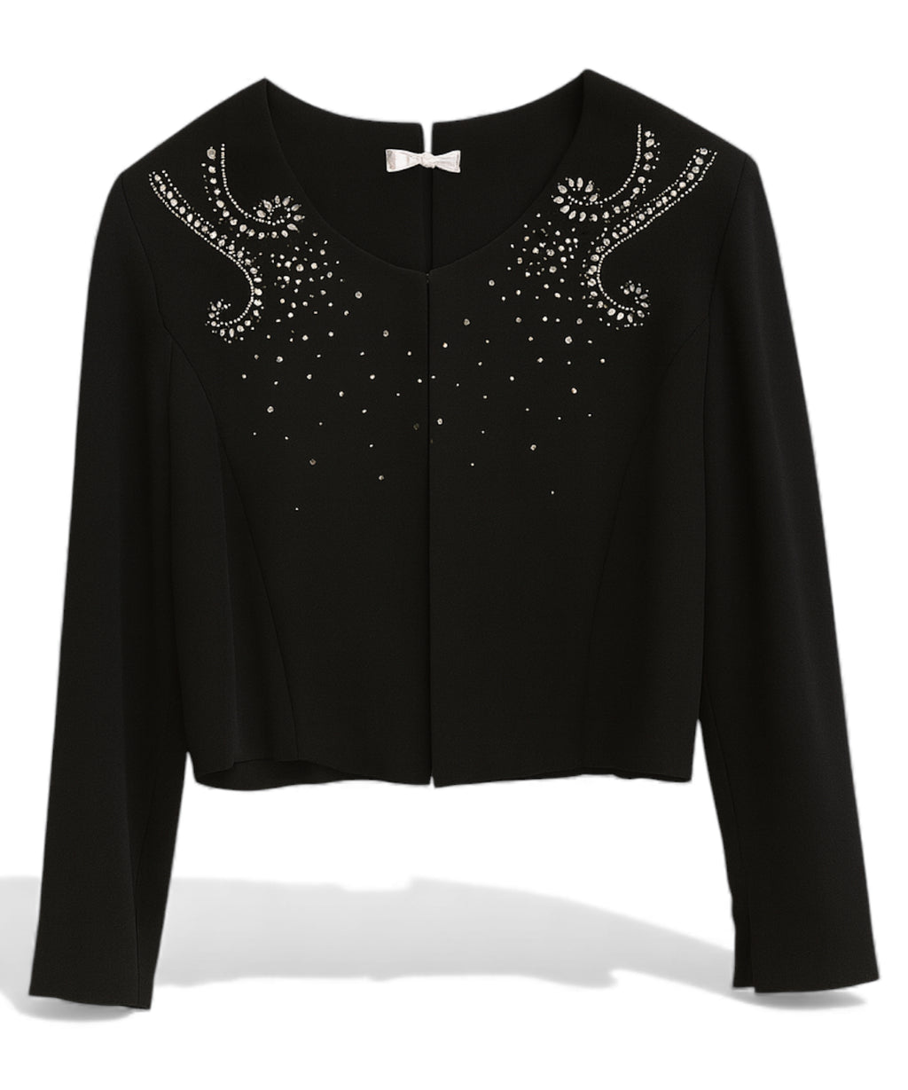 Étole Tuwe avec Strass Noirs