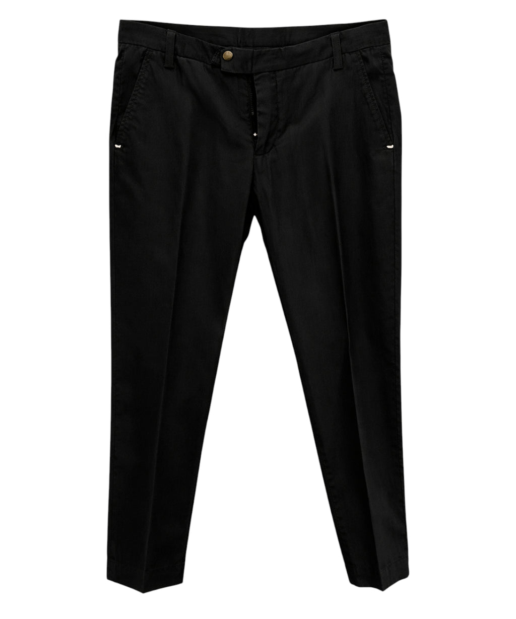 Pantalon homme Entre Amis en coton noir