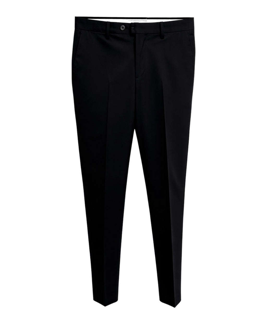 Pantalon coton noir homme Lardini pour toutes occasions