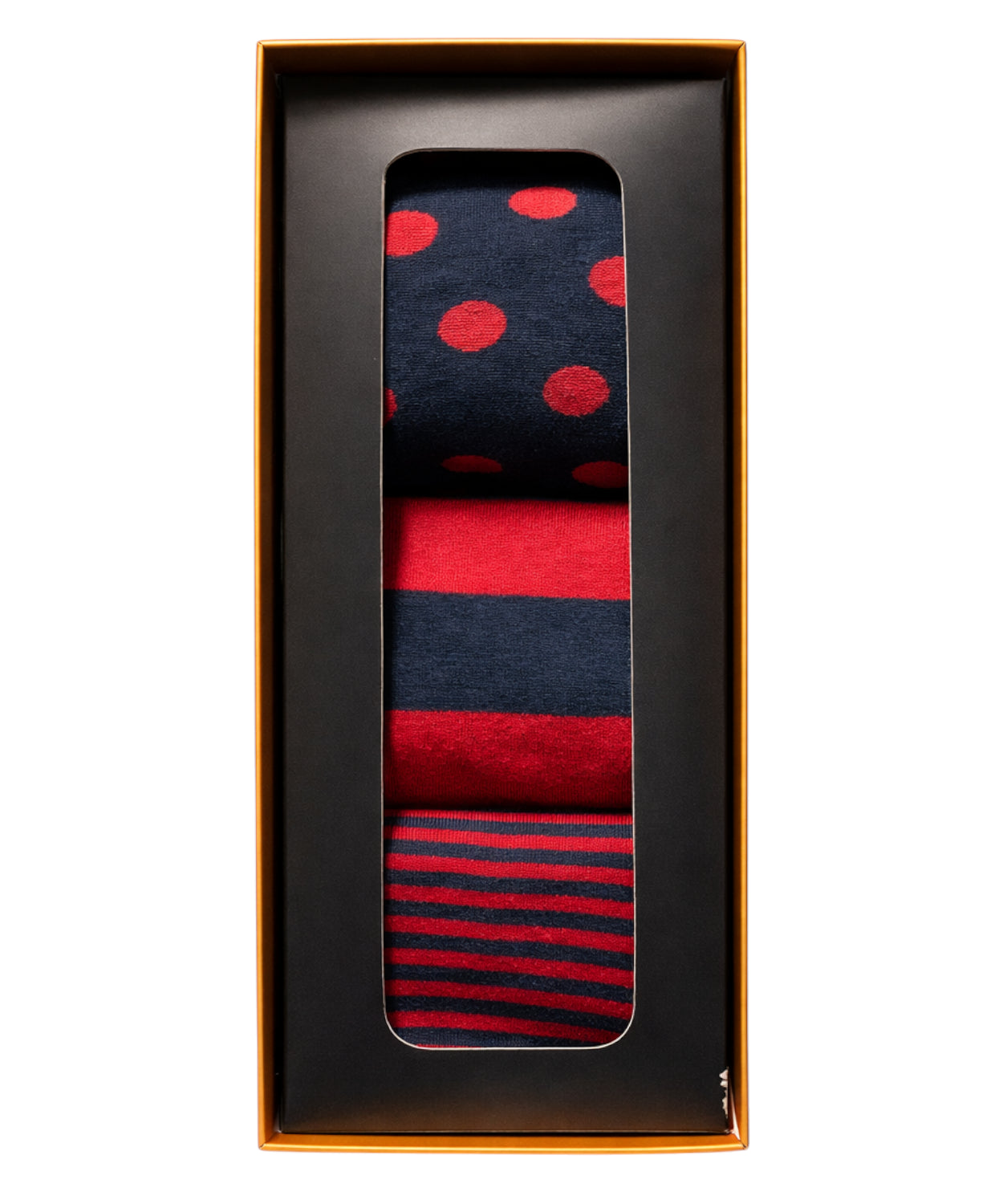 Set regalo 3 calzini uomo con fantasia Alto Milano