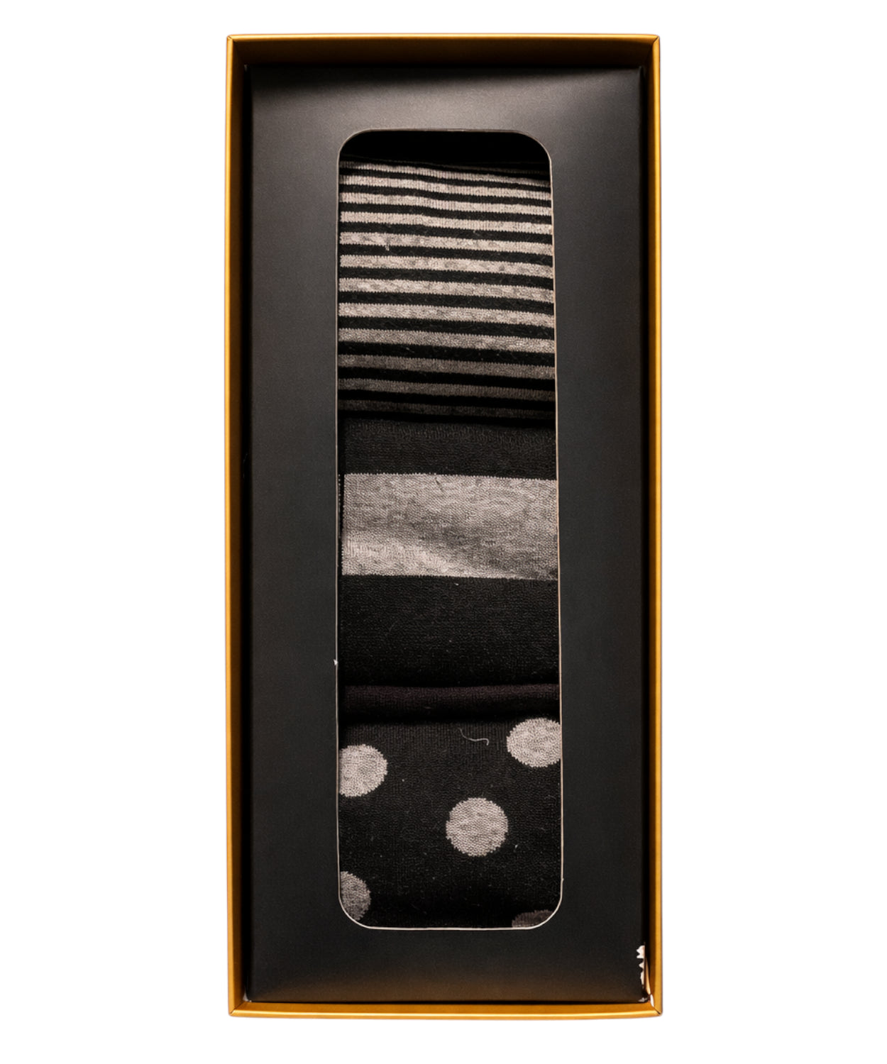 Set regalo 3 calzini uomo alto Milano in diverse fantasie