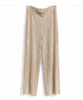 Pantalon en Velours Tricot Chic