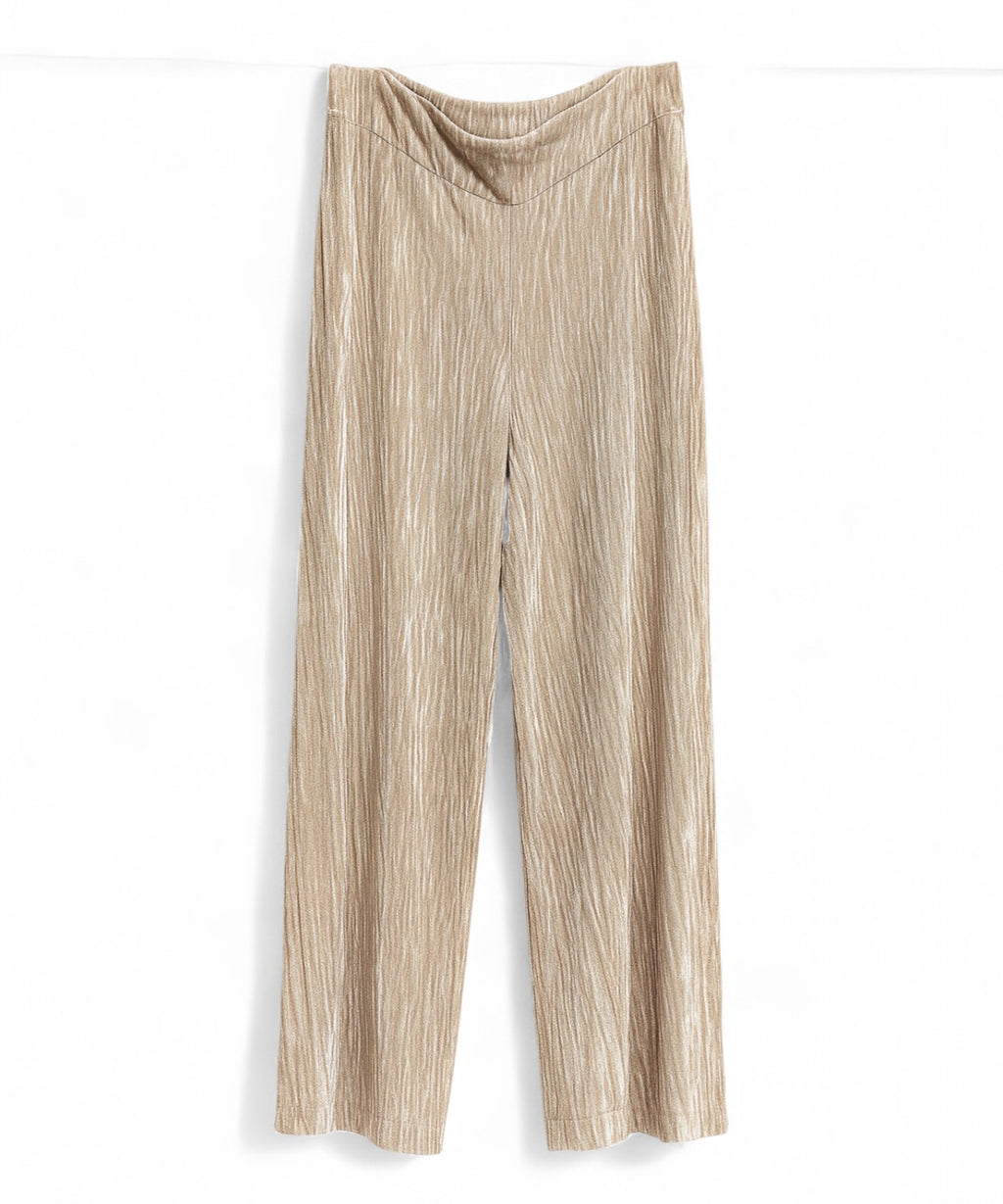 Pantalon en Velours Tricot Chic