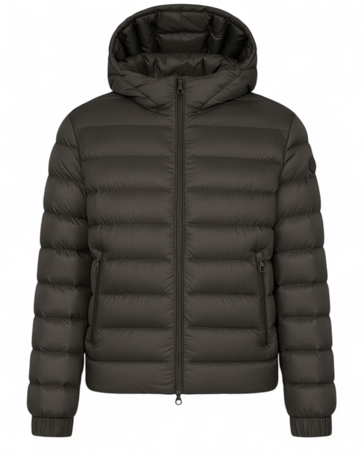 Piumino Lucido con Cappuccio in Piuma Naturale-Colmar-Piumini-Vittorio Citro Boutique