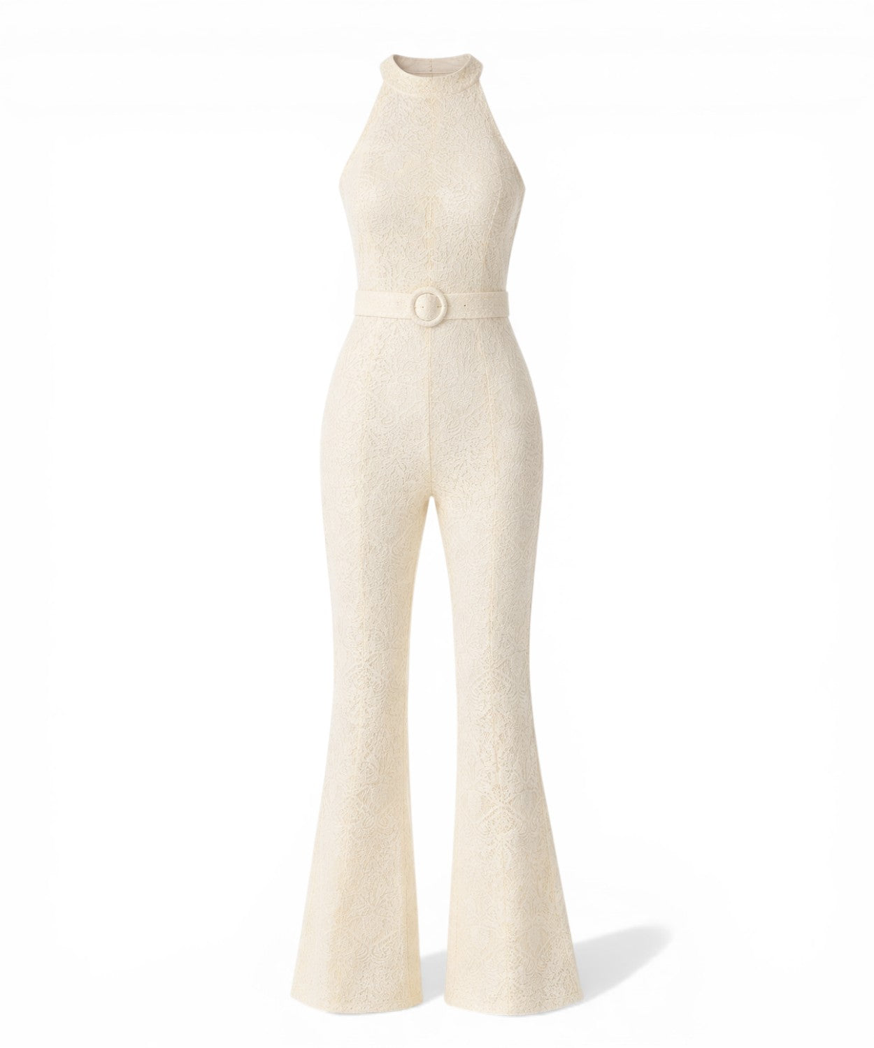 Combinaison en dentelle Twinset avec décolleté américain et ceinture