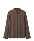 Chemise MM Max Mara Farea en soie à imprimé intégral