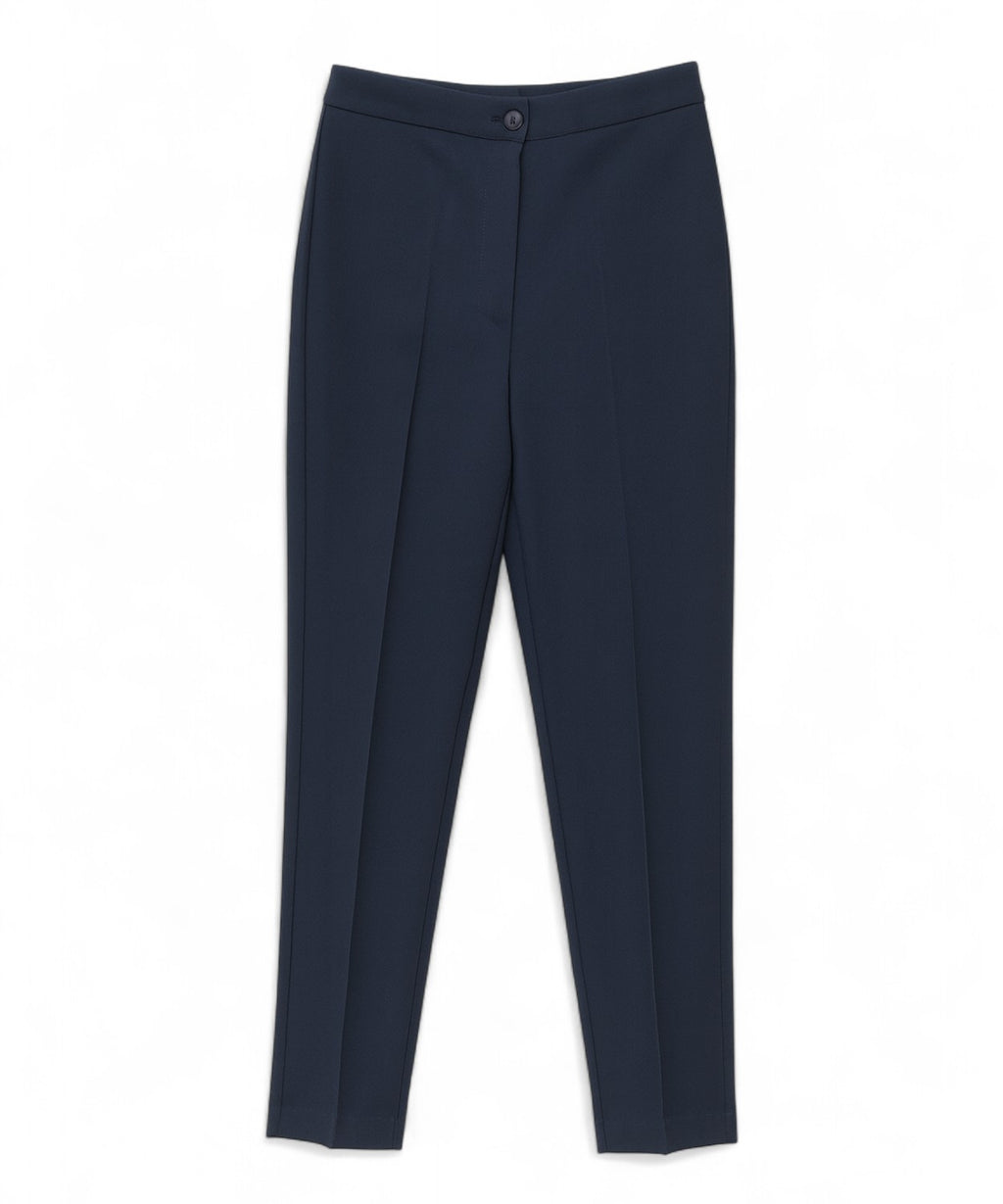 Pantalon coupe tailleur avec pli