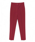 Pantalon coupe tailleur avec pli