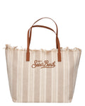 Sac Shopper City MC2 Saint Barth en toile rayée