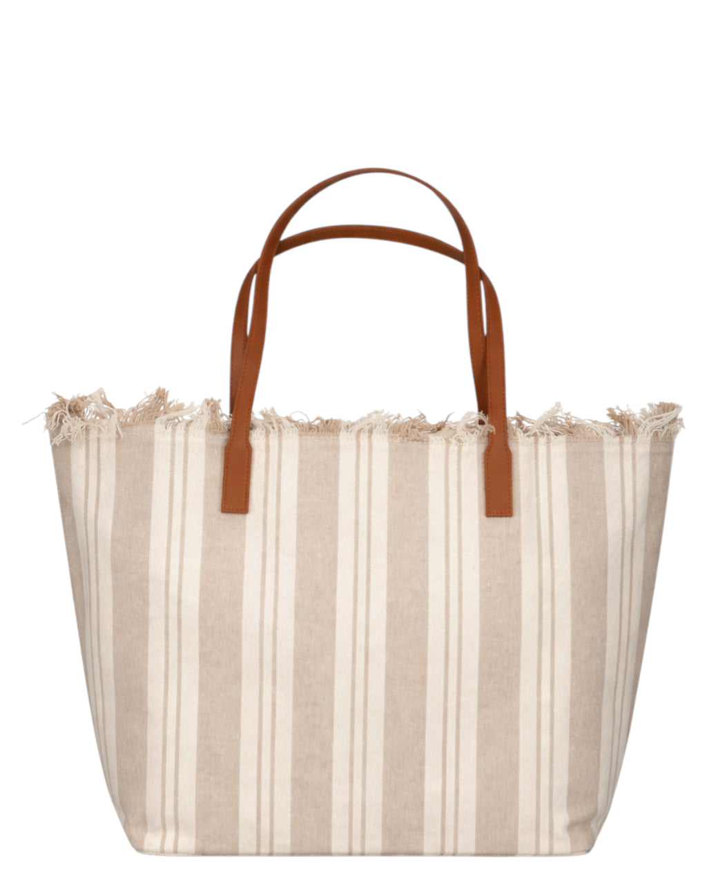 Sac Shopper City MC2 Saint Barth en toile rayée