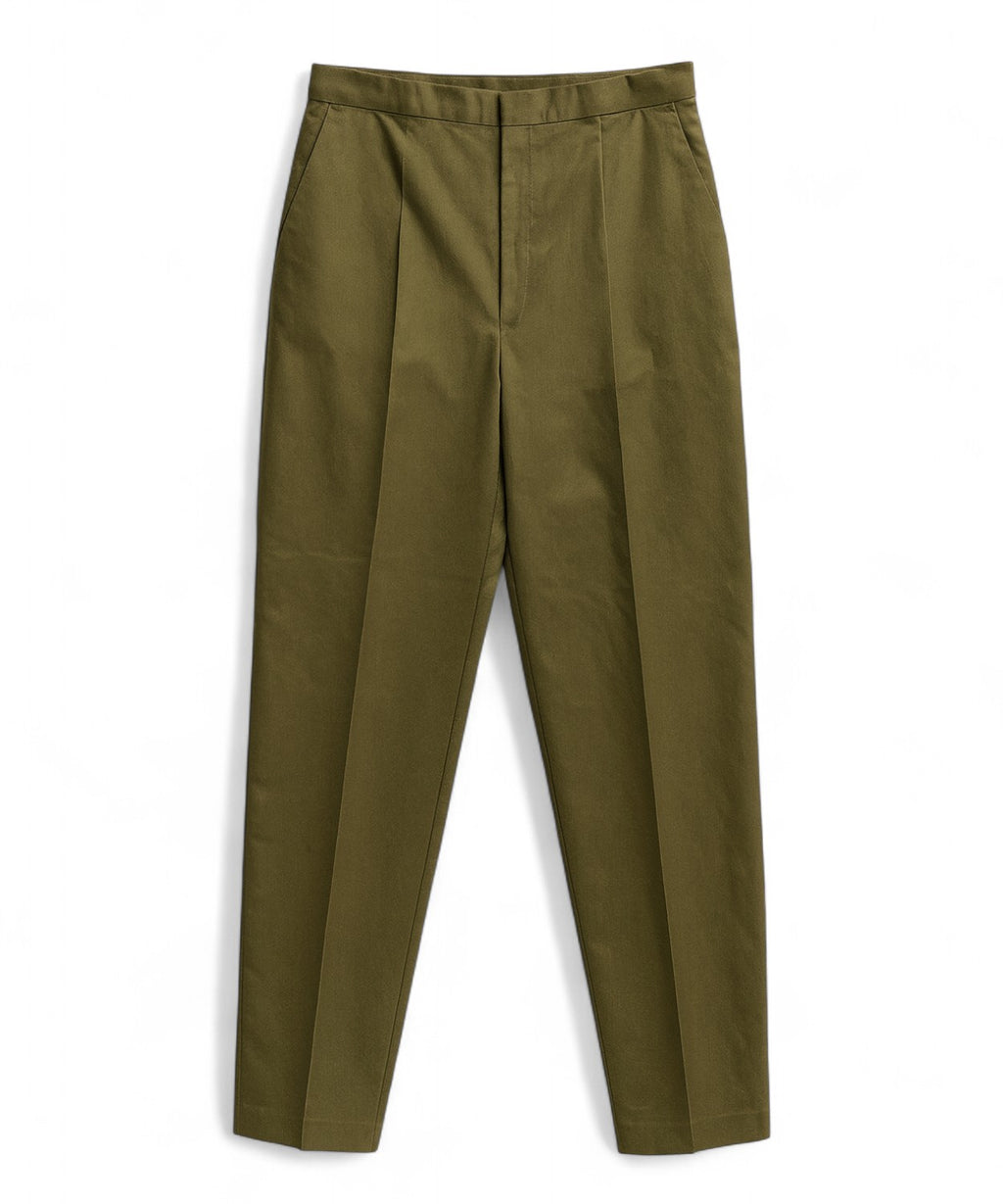 Pantalons en lin avec pli