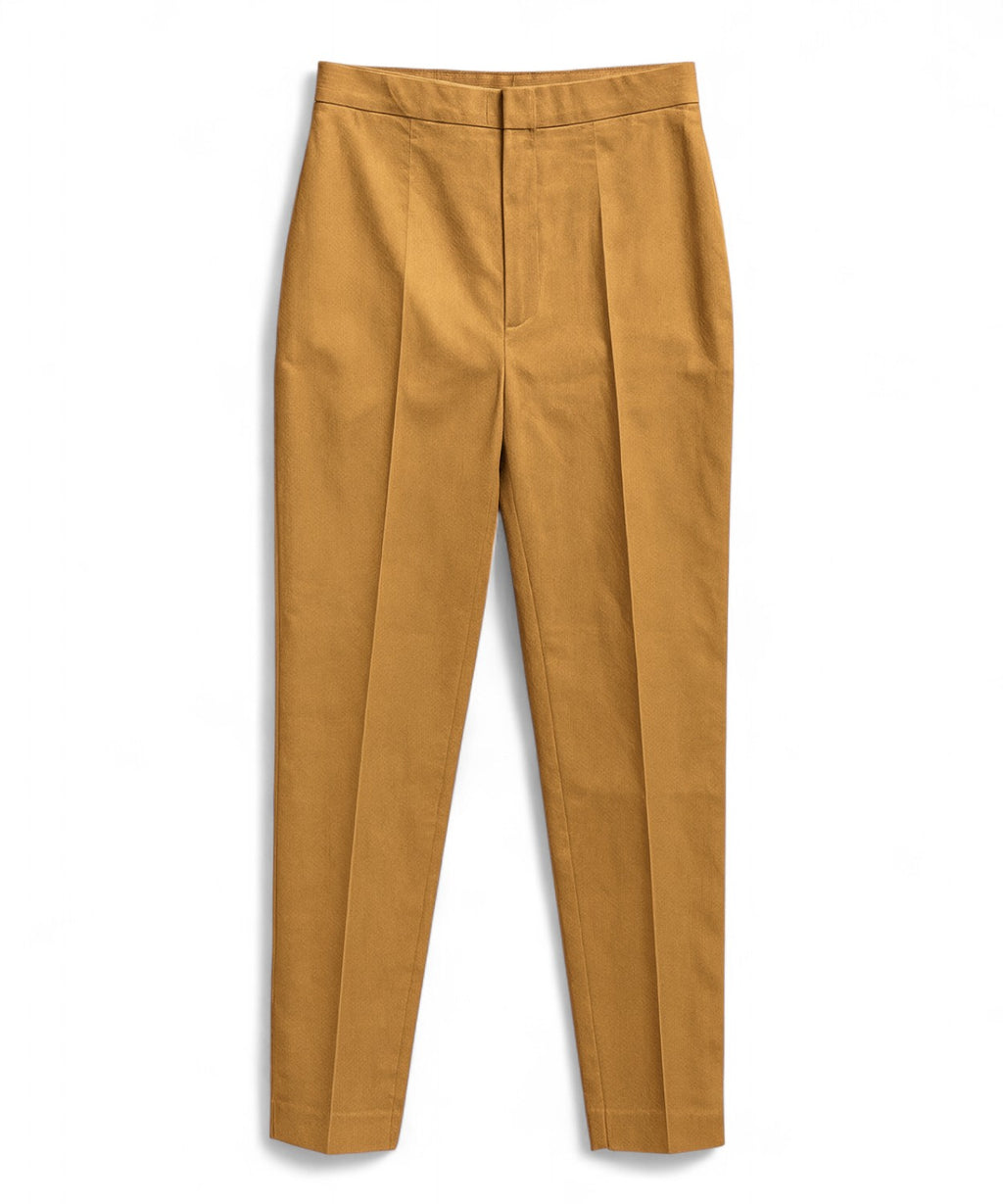 Pantalons en lin avec pli