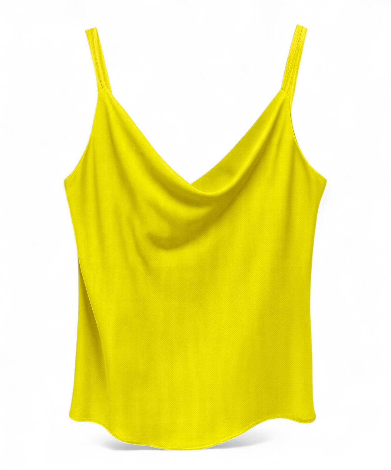 Blusa a Bretelle in Satin