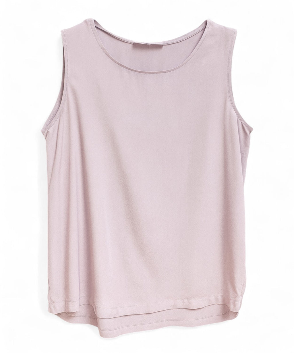 Blouse en satin à épaules larges