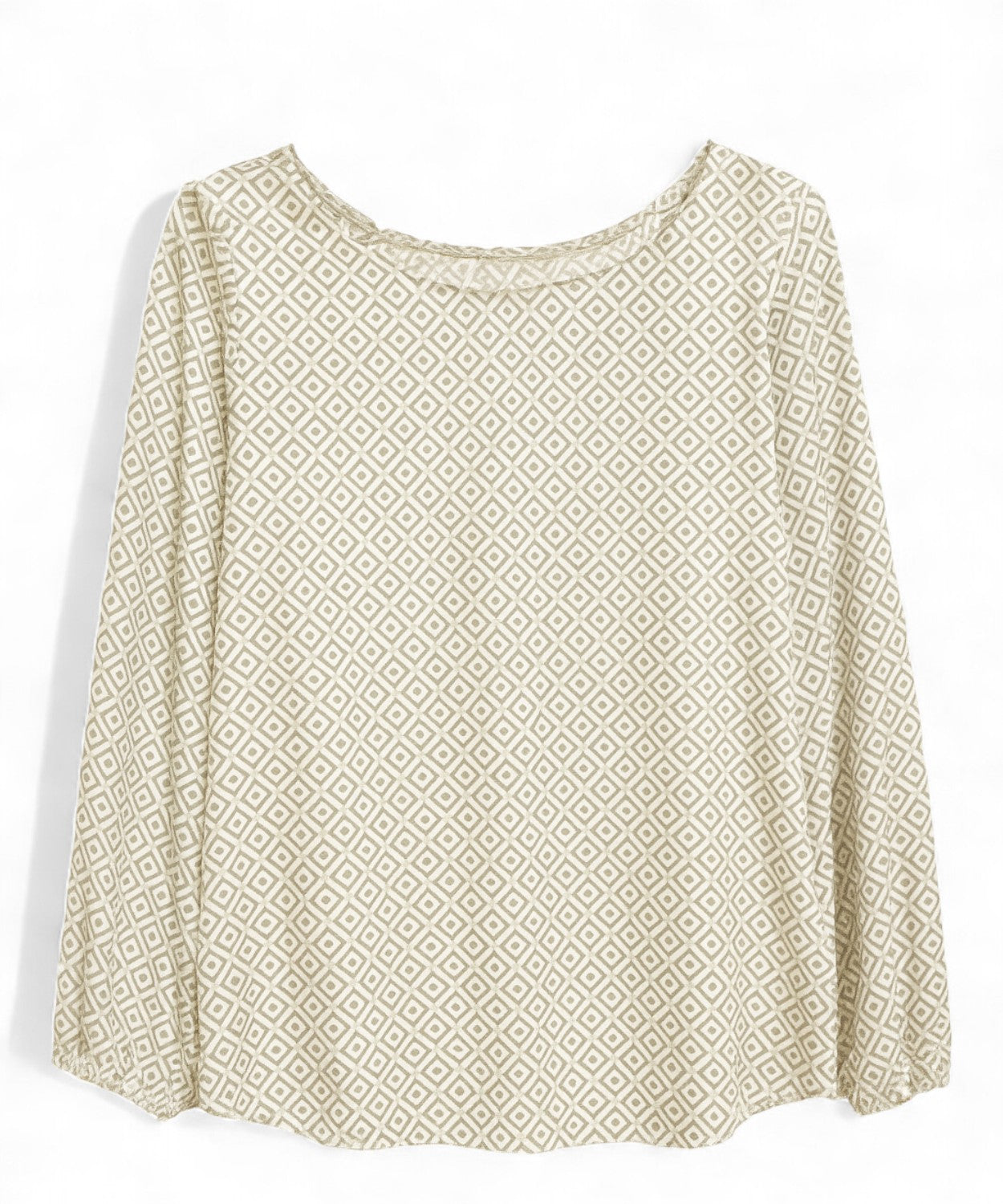 Blusa Donna con Stampa Geometrica