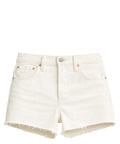 Short femme Levi's 501 Original en denim blanc