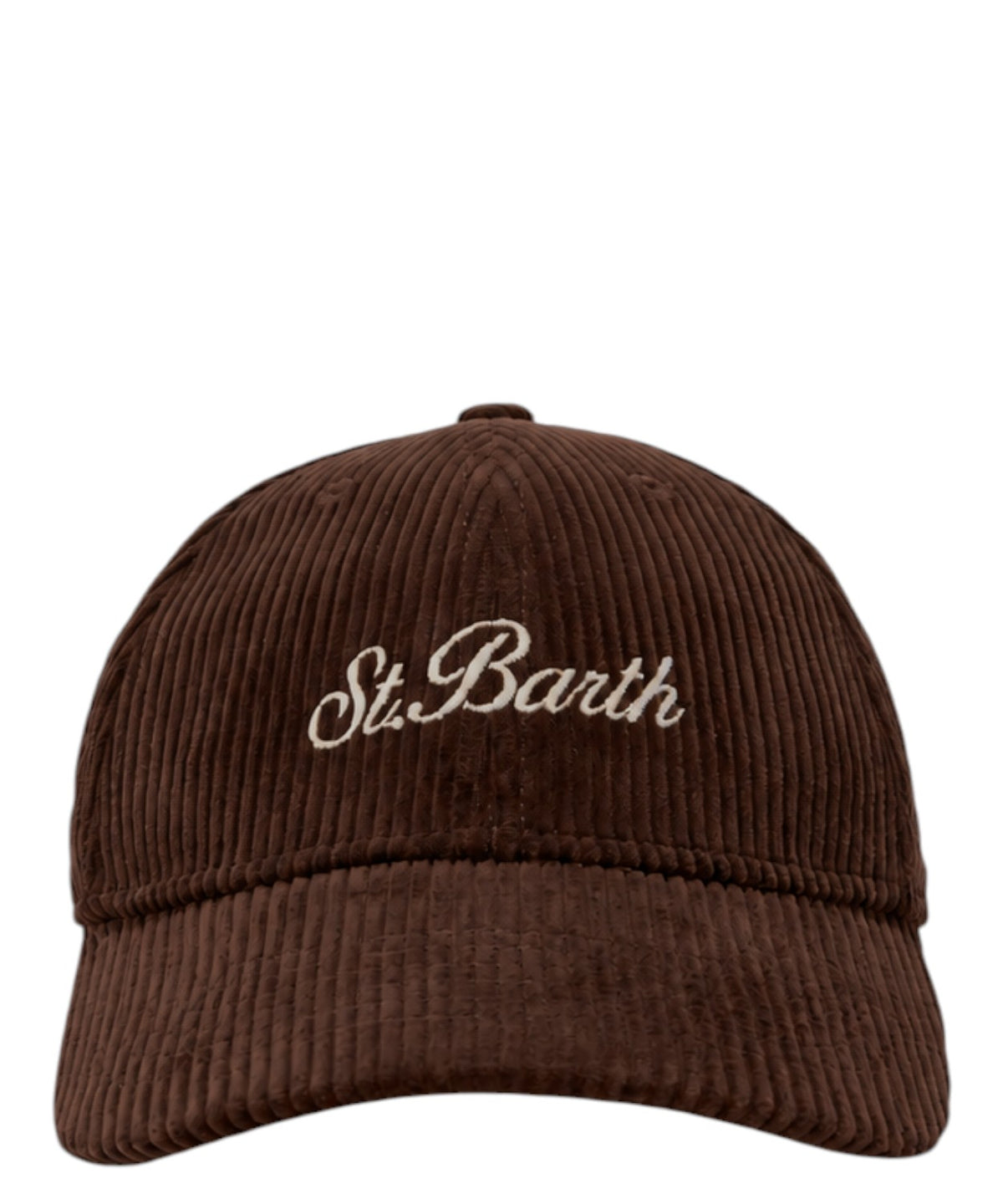 Cappello Baseball in Velluto a Coste con Logo Ricamato