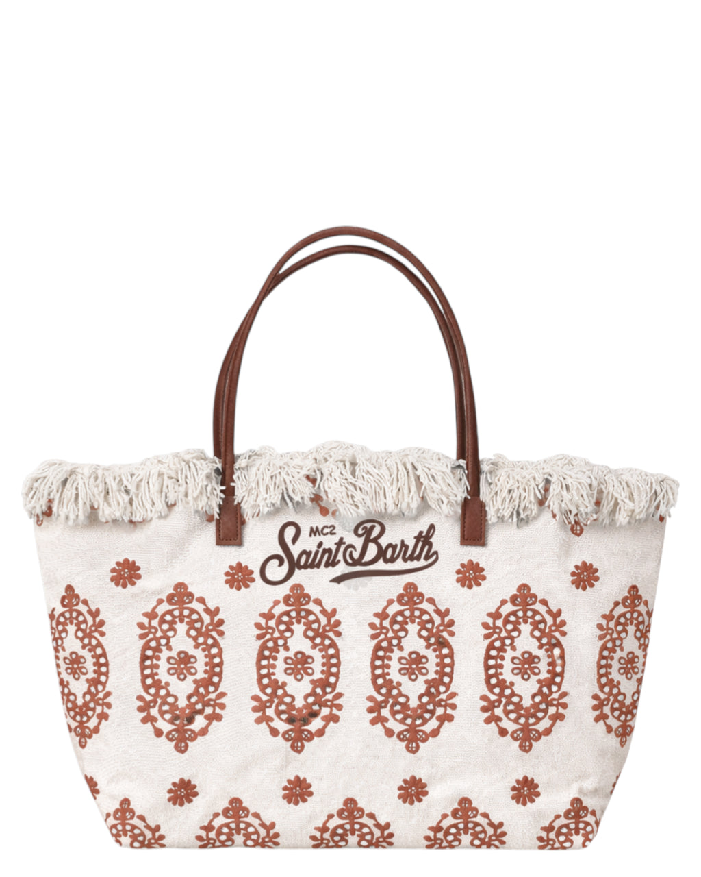 Sac City regular h en Sangallo avec Franges