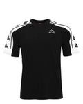 Maglietta 222 Banda 10 Arset – T-shirt con Bande Logo-Kappa-T-shirt-Vittorio Citro Boutique
