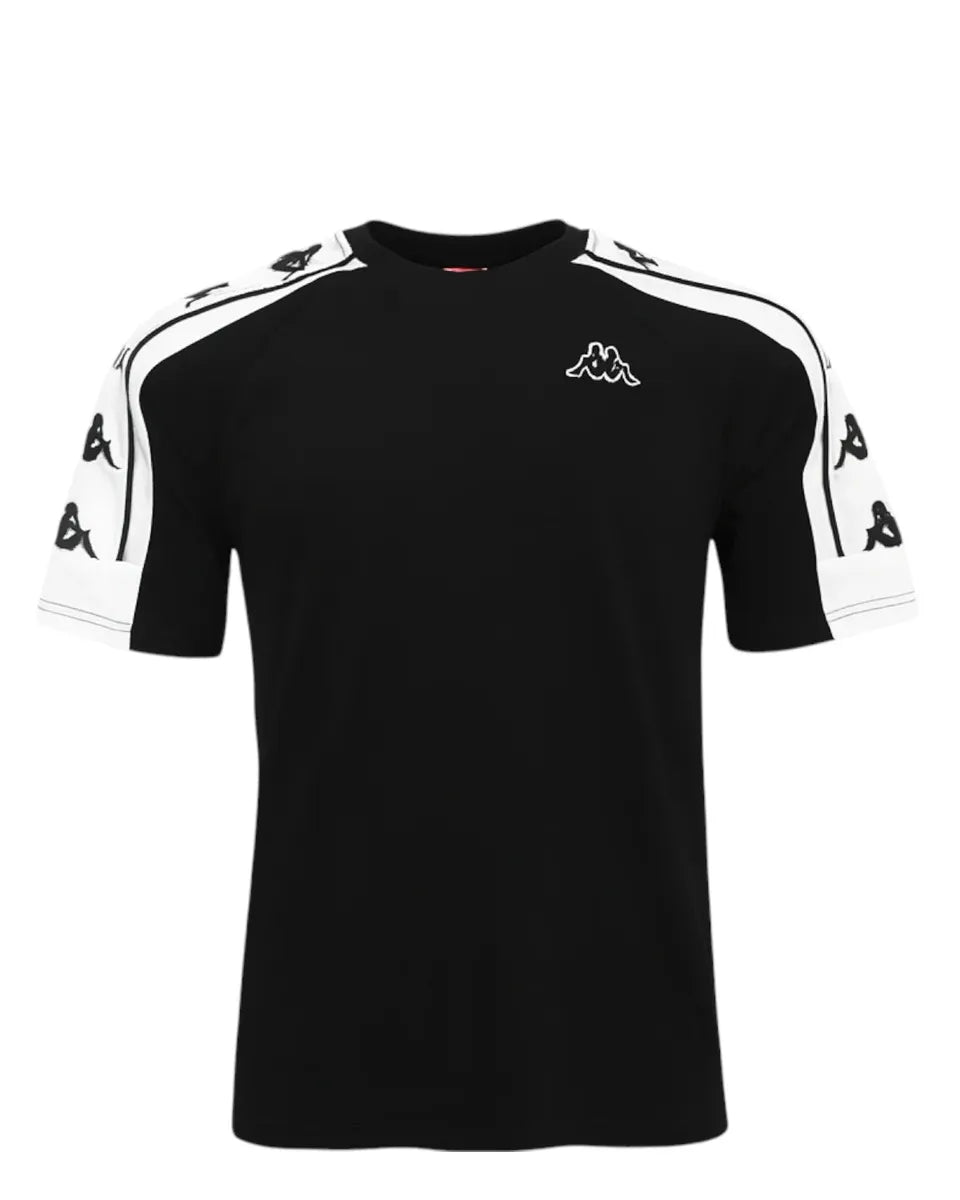 Maglietta 222 Banda 10 Arset – T-shirt con Bande Logo-Kappa-T-shirt-Vittorio Citro Boutique