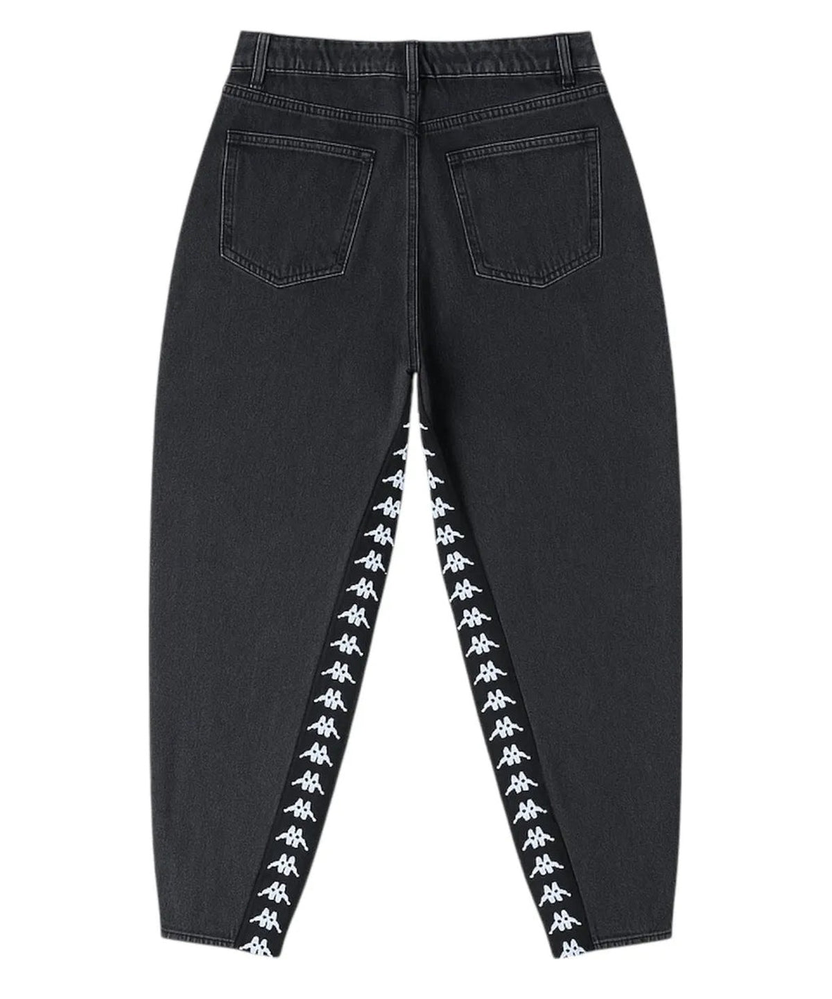 222 Banda Bibo Jeans – con Bande Logo Laterali, Stile Streetwear-Kappa-Jeans-Vittorio Citro Boutique
