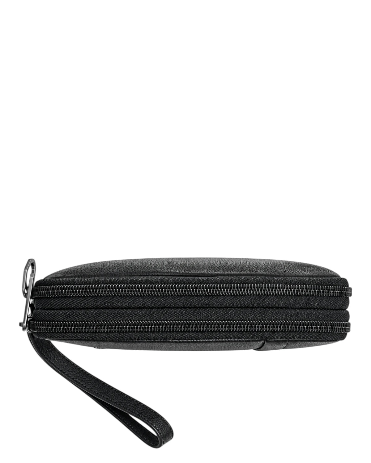 Pochettes homme en cuir élégante à deux compartiments