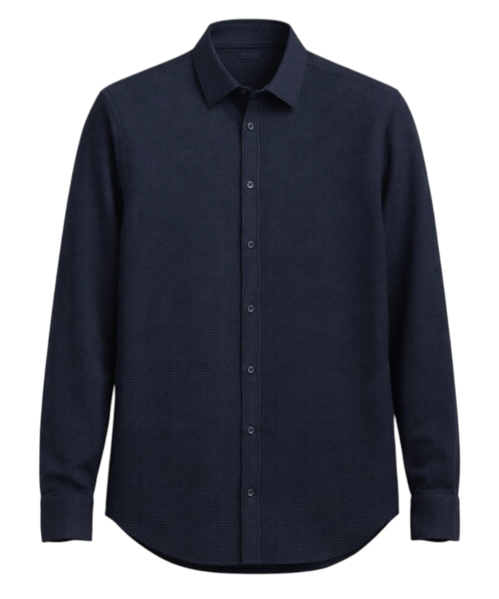 Chemise Homme Ingram en Piqué Stretch