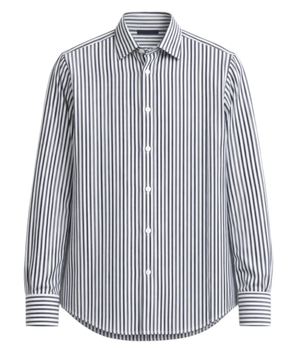 Chemise Homme Ingram Rayures Stretch Coupe Slim