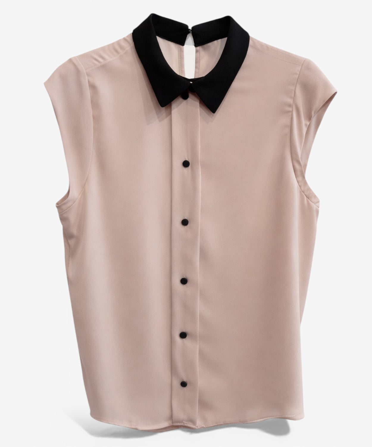 Camicetta Tuwe con Collo a Contrasto Elegante