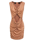 Abito corto Cut-out Pinko con Drappeggio