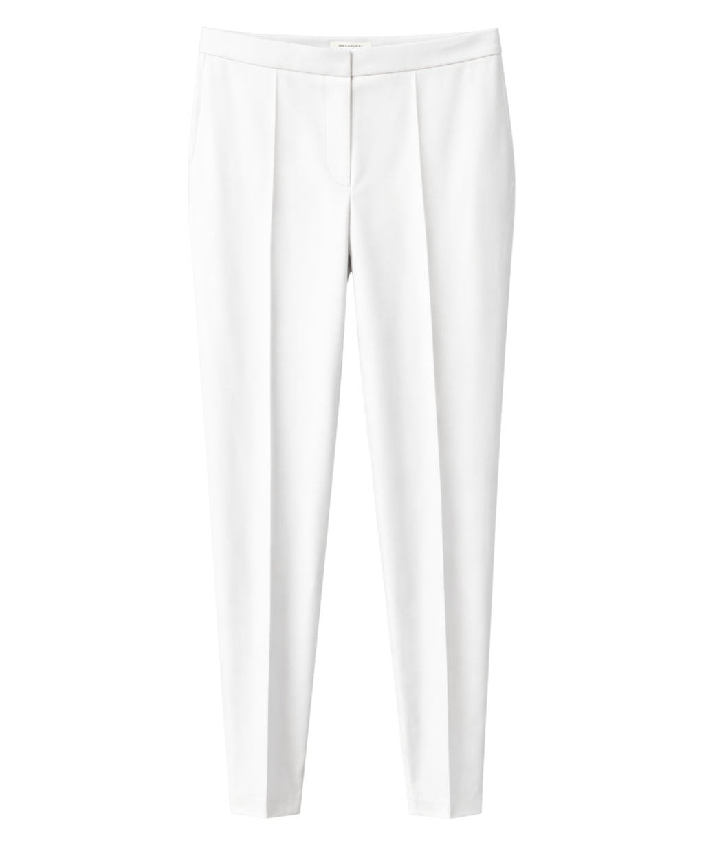 Pantalon tailleur Blubianco avec pli central