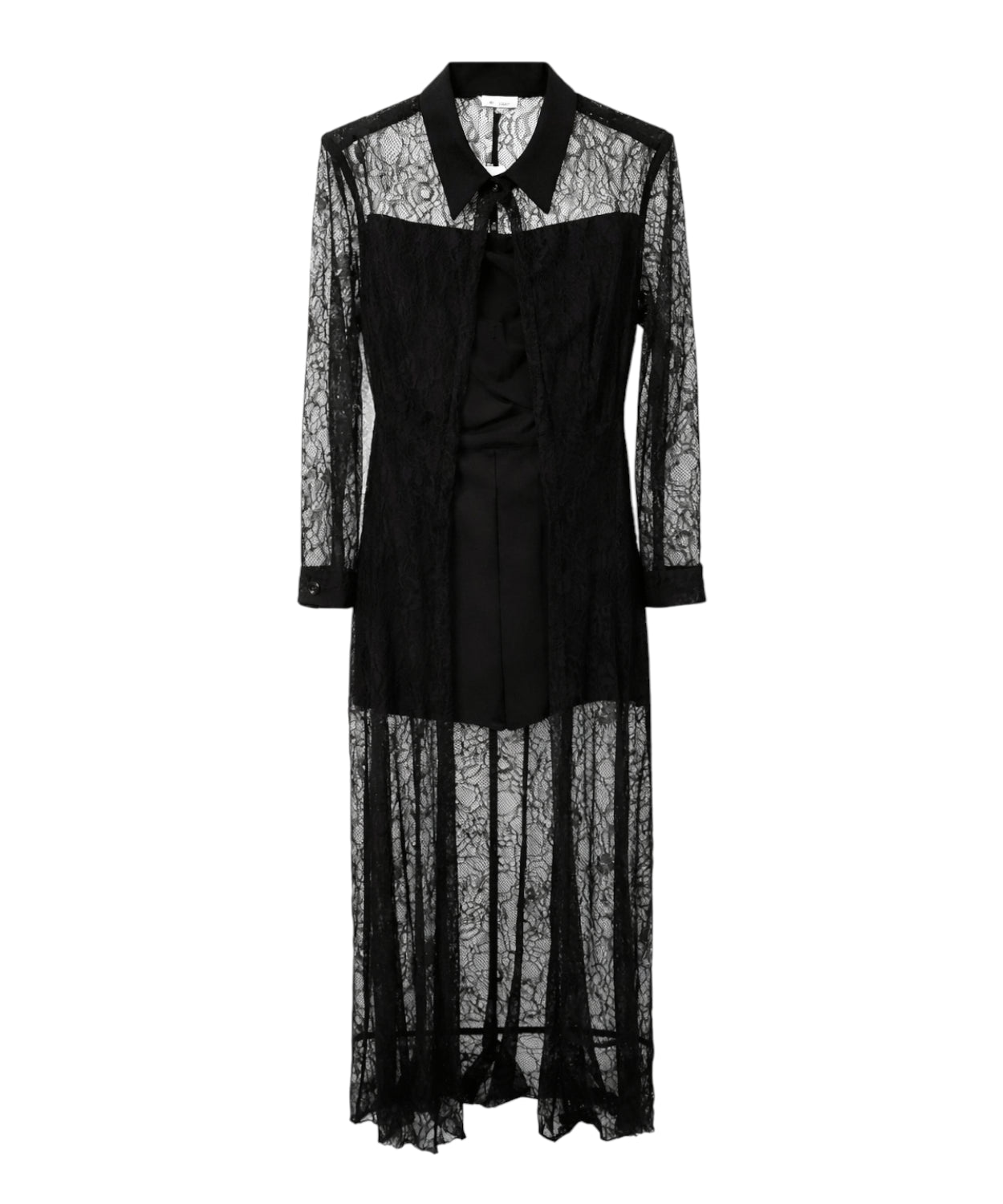 Abito lungo Tuwe con pizzo