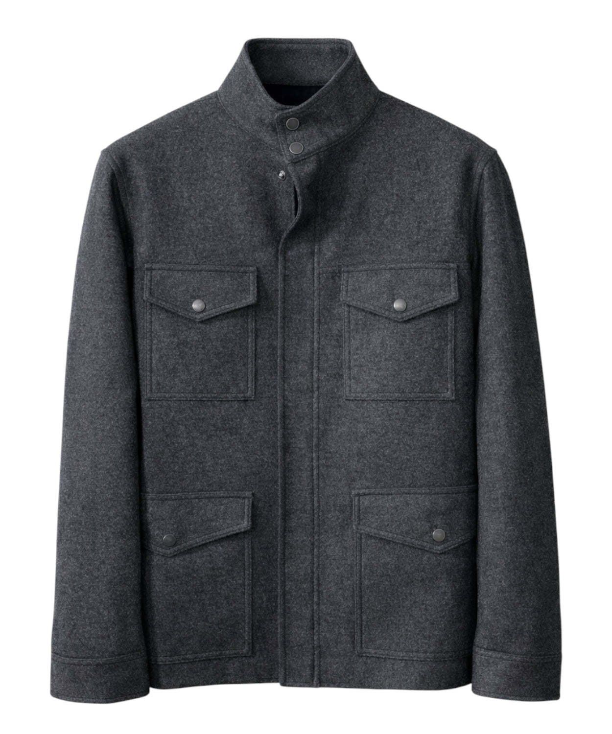 Giacca Lardini in Lana con Tasche e Bottoni