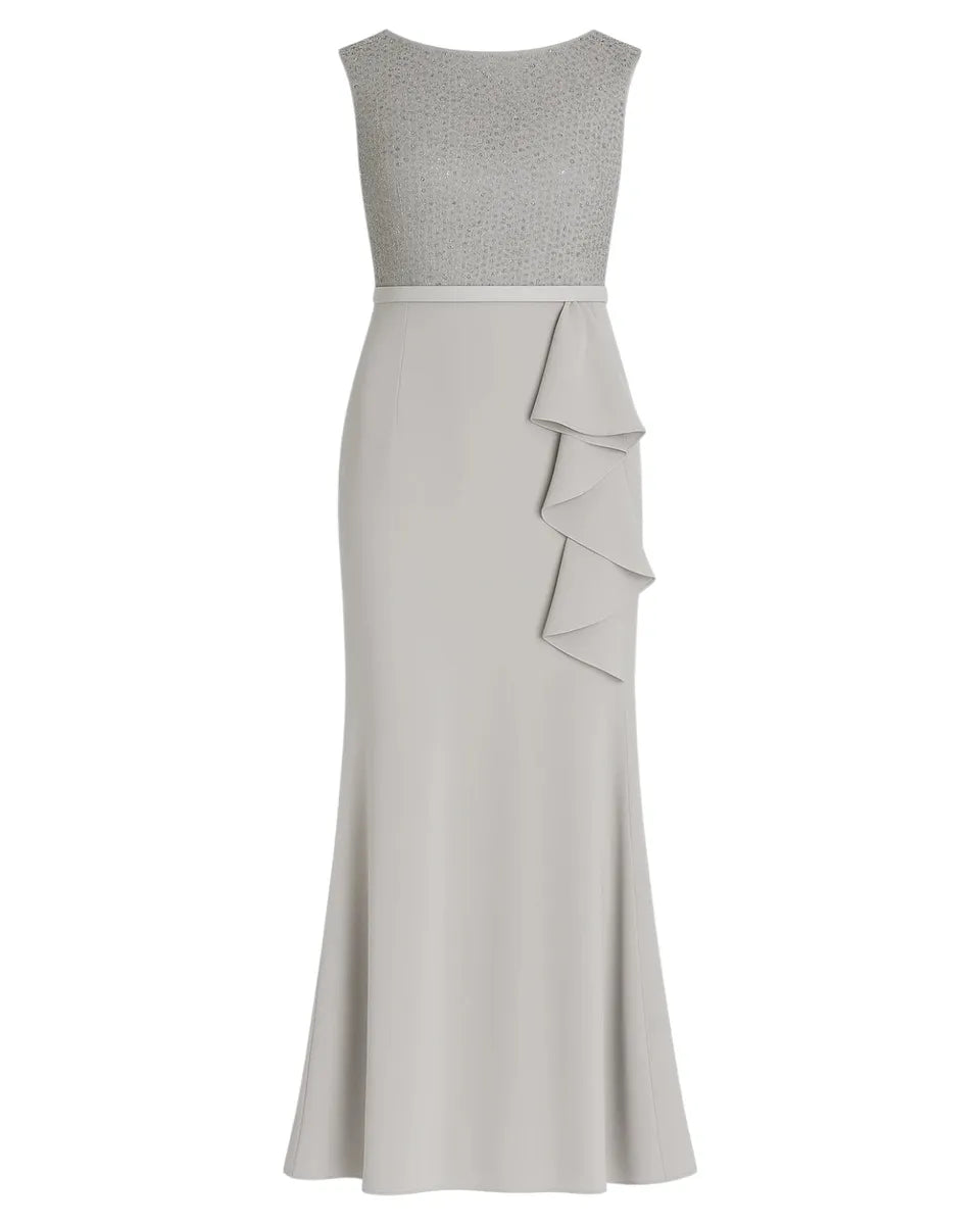 Abito lungo con corpetto strass-Abiti-LADY CHIC-Vittorio Citro Boutique