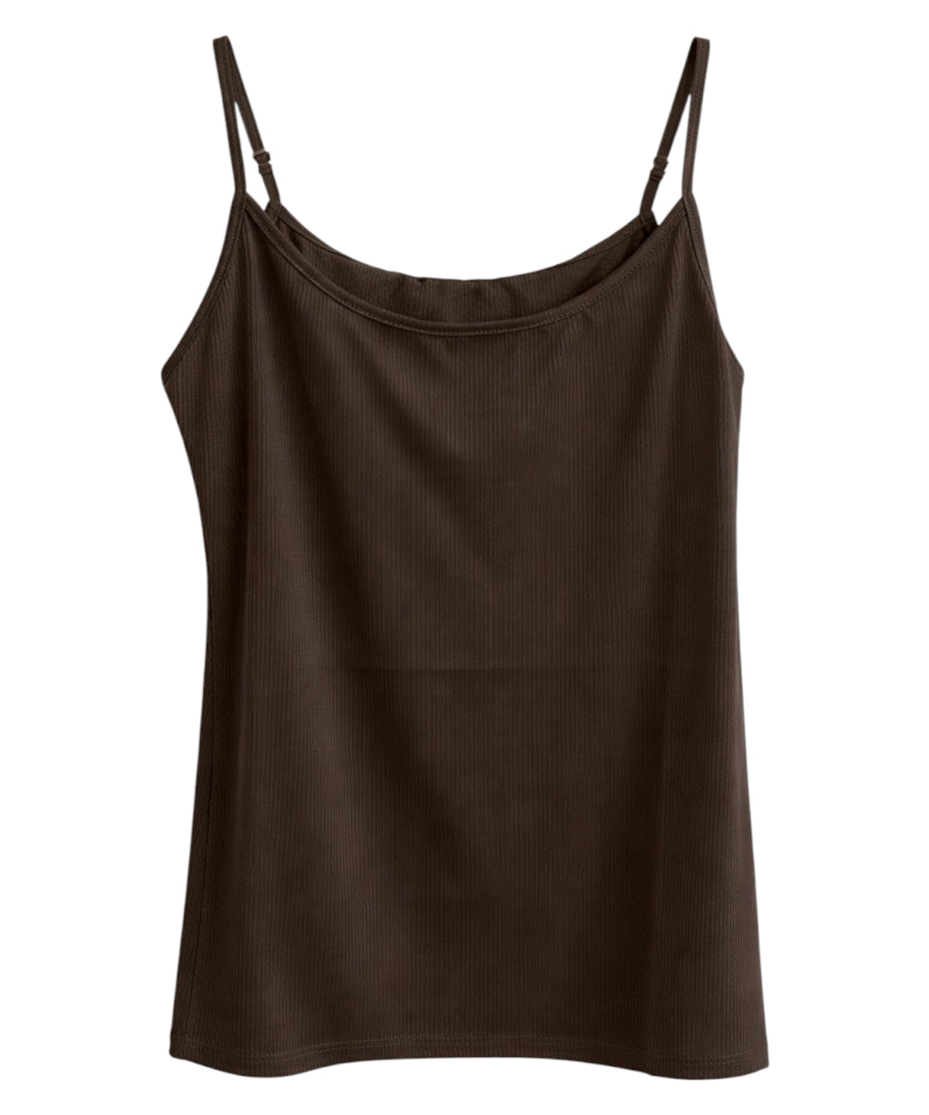 Top Tricot Chic con Spalline