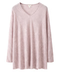 Pull mélange cachemire floral