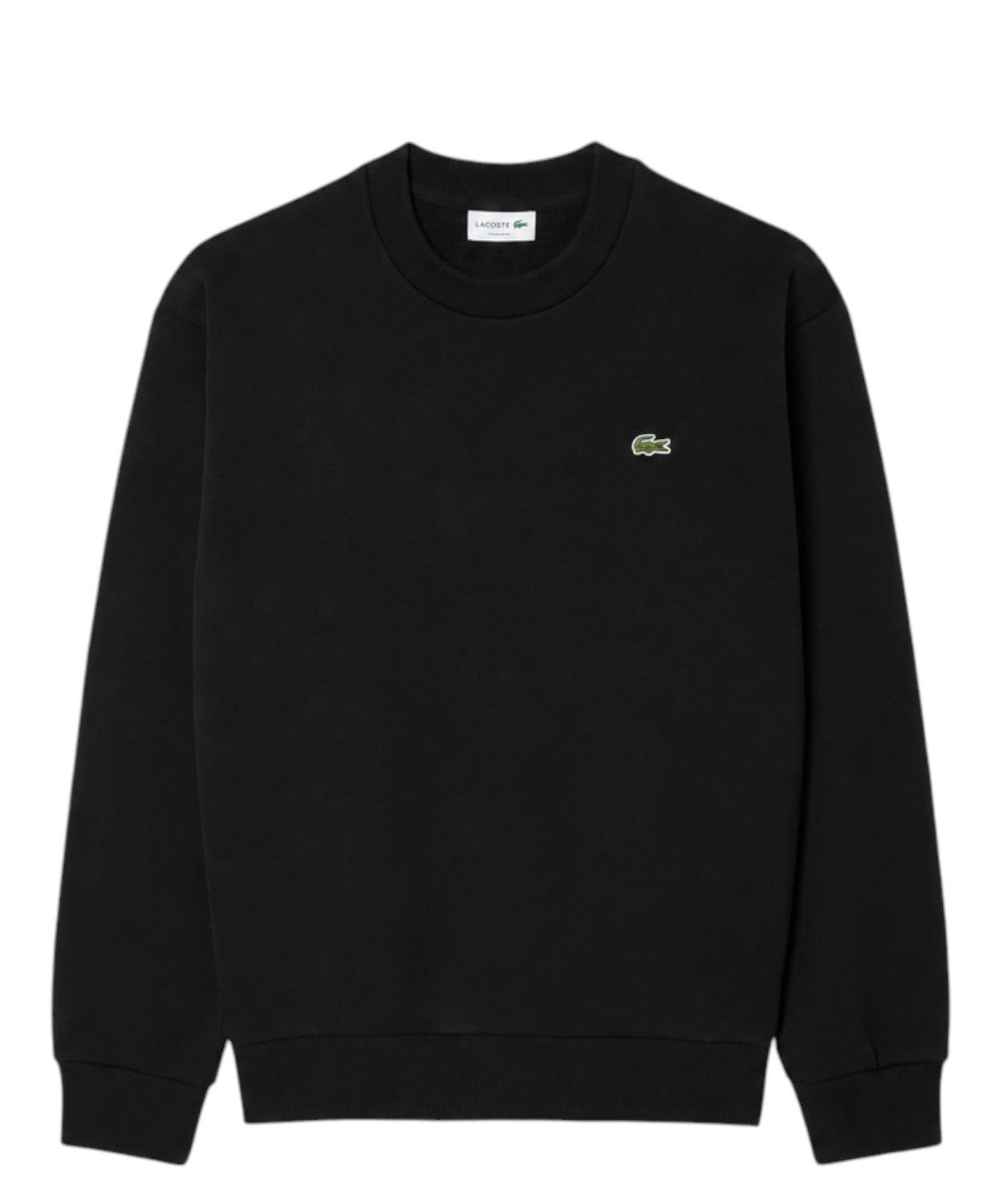 Felpa Lacoste in Cotone Felpato