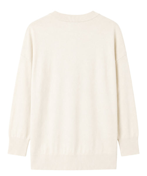Maglione Marella Baffo in Filo di Cotone per Donna