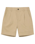 Bermuda in cotone beige Tricot Chic con cintura elastica-Tricot Chic-Shorts-Vittorio Citro Boutique